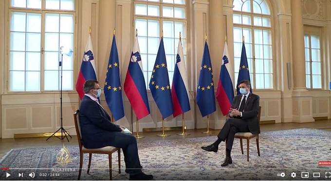 Pogovor predsednika republike za Al Jazeera Balkans